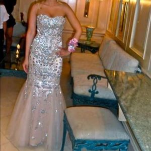 Jovani couture mermaid dress